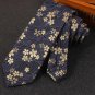 COOFANDY Mens Party Tie Classic Necktie Floral Silk Woven Neck Ties