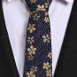 COOFANDY Mens Party Tie Classic Necktie Floral Silk Woven Neck Ties