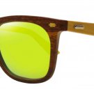 Bamboo sunglasses wooden Men's Classic Square Ultralight Vintage Polarized