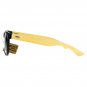 Bamboo sunglasses wooden Polarized Arm Hipster horned All Black