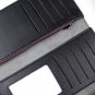 Fashion Leather Wallet Latest Credit Card Safe Holder/Case/Protector (Black)