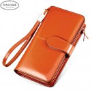 Clutch Purse Leather Wallet Latest Credit Card Safe Holder/Case/Protector