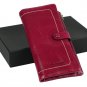 Women's Wallet Large Capacity Luxury Genuine Leather Purse Card Holder Rose