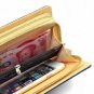 Women Wallet Leather Crocodile Long Luxury Purse Clutch Card Holder