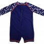 Swimsuit Long Sleeve Swimming Costume Floral Baby Girls Boys