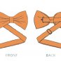 Red - Blue - Green - White - Mens Flags of the World Pre Tied Bow Tie