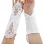 Satin Fingerless Princess Gloves First Communion Evening Prom Party Wedding Glov