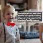 Bow Tie for Kids - Boys Girls Stylish Pre-Tied Bow Ties - Solid Color Adjustable