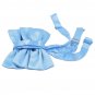 IvyFlair 3-Pack Pre Tied Adjustable Satin Formal Bowties Bow Tie, Light Blue