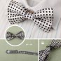 DBF0114 Multi-colors Polyster Pre-Tied Bow Ties For Urban 5 Package Pre-tied Bow