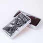 DBC3B01G Black Dark Khaki Patterned Working Day Presents Woven Microfiber Pre-ti