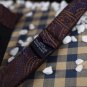 DBA7B20A Brown World Wide Gift Patterned Self-tied Bowtie Designer Presents Idea