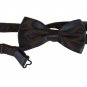 Bow Tie Pre-Tied Adjustable Length by Amazing Apparel (Black)