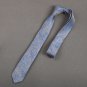 DAE7B33C Grey Dodger Blue Patterned Microfiber Skinny Tie Various For Lawyers Na