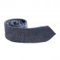 DAE7B33C Grey Dodger Blue Patterned Microfiber Skinny Tie Various For Lawyers Na