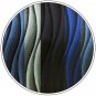 ShlaxWing Ripple Blue New Men Design Necktie Ties Wedding Graduated Color