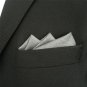 ShlaxWing Solid Color Grey Mens Neckties Ties Business Suit XL 63" 57.5" Classi