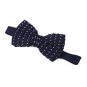 HDE Mens Pre-tied Bowtie Vintage Fashion Adjustable Woven Waffle Knit Bow Tie (M