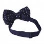 HDE Mens Pre-tied Bowtie Vintage Fashion Adjustable Woven Waffle Knit Bow Tie (M