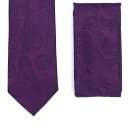 Men's PaisleyTie Set (SK-Purple)
