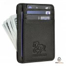 Estalon RFID Front Pocket Wallet Minimalist Wallets Leather Slim Wallet Money Cl