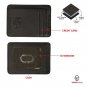 Estalon RFID Front Pocket Wallet Minimalist Wallets Leather Slim Wallet Money Cl