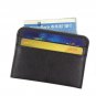 Super Thin Slim Faux Leather Credit Card Case Holder Mini Wallet Id 3 Card Slots