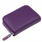 ARRIZO RFID Blocking Genuine Leather Credit Card Holder Wallet for Men and Women