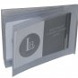 SET of 2 - 6 Page Plastic Wallet Insert for Bifold Billfold SIDE LOAD