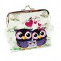Oyachic 2 Packs Coin Pouch Cute Animal Prints Purse Clasp Closure Clutch Wallet