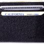 Leather Slim Wallet Premium Black Mens Minimalist Front Pocket Card Case Holder