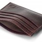 Handmade Slim Genuine Leather Wallet Front Pocket Credit Card Case Sleeve Card H