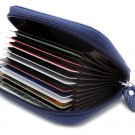 Leather Wallet Latest Credit Card Safe Holder/Case/Protector Black