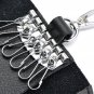 BaouBow Leather Key bag Wallets 6 Key Hooks Unisex Holder Car Keychain Key case