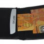 Slim Thin Leather Credit Card Id Mini Wallet Holder Bifold Driver's License Safe