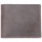 ZENTEII Men Genuine Leather Retro Bifold Wallet