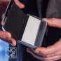 NOM&Auml;� Slim Black Leather Business Card Case Holder - Mens Womens Credit Card Poc