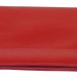 Coin Wallet Coin Purse Vinyl Squeeze Coin Pouch Change Holder - Red Faux Leather
