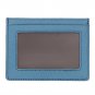 Genuine Leather Minimalist Slim Front Pocket Wallet for Women Men with Card Slot