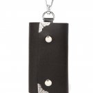 Vaschy Classic Leather Key case,Key holder wallet,Key pouch,Keychain Chocolate