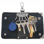 Vaschy Classic Leather Key case,Key holder wallet,Key pouch,Keychain Chocolate