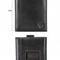DONWORD RFID Blocking Bifold Slim Genuine Leather Thin Minimalist Front Pocket W