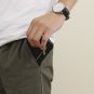 Men RFID Blocking Front Pocket Wallet Slim Minimalist Wallet Leather with Zipper