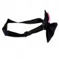 Mens Polyester Contrast Color Pre-tied Bow Ties -Wine Red