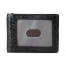 Tiding Slim Genuine Leather Front Pocket Wallets Men Money Clip RFID Credit Card