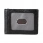 Tiding Slim Genuine Leather Front Pocket Wallets Men Money Clip RFID Credit Card