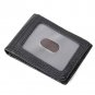 Tiding Slim Genuine Leather Front Pocket Wallets Men Money Clip RFID Credit Card