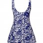 Milkuu Women's Plus Size Bathing Suits 2 pieces Printed Swimwear