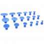 PIDINGER PDR Paintless Dent Repair NylonTabs Hail Removal 18Pcs Blue