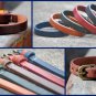 Rich Craftsmanship Men's Leather Wristband Cuff Bracelet with Buckle Closure, Ad